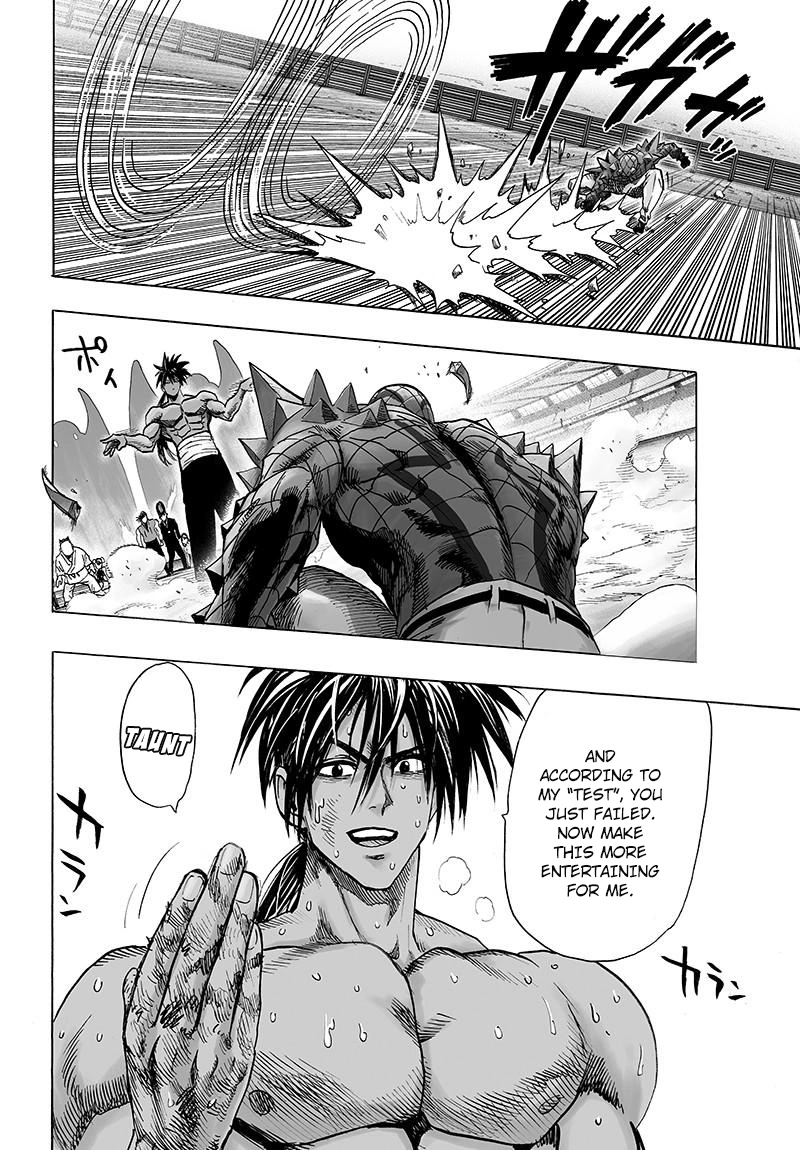 One Punch Man Manga Chapter 72 page 44 - Monsterization scene