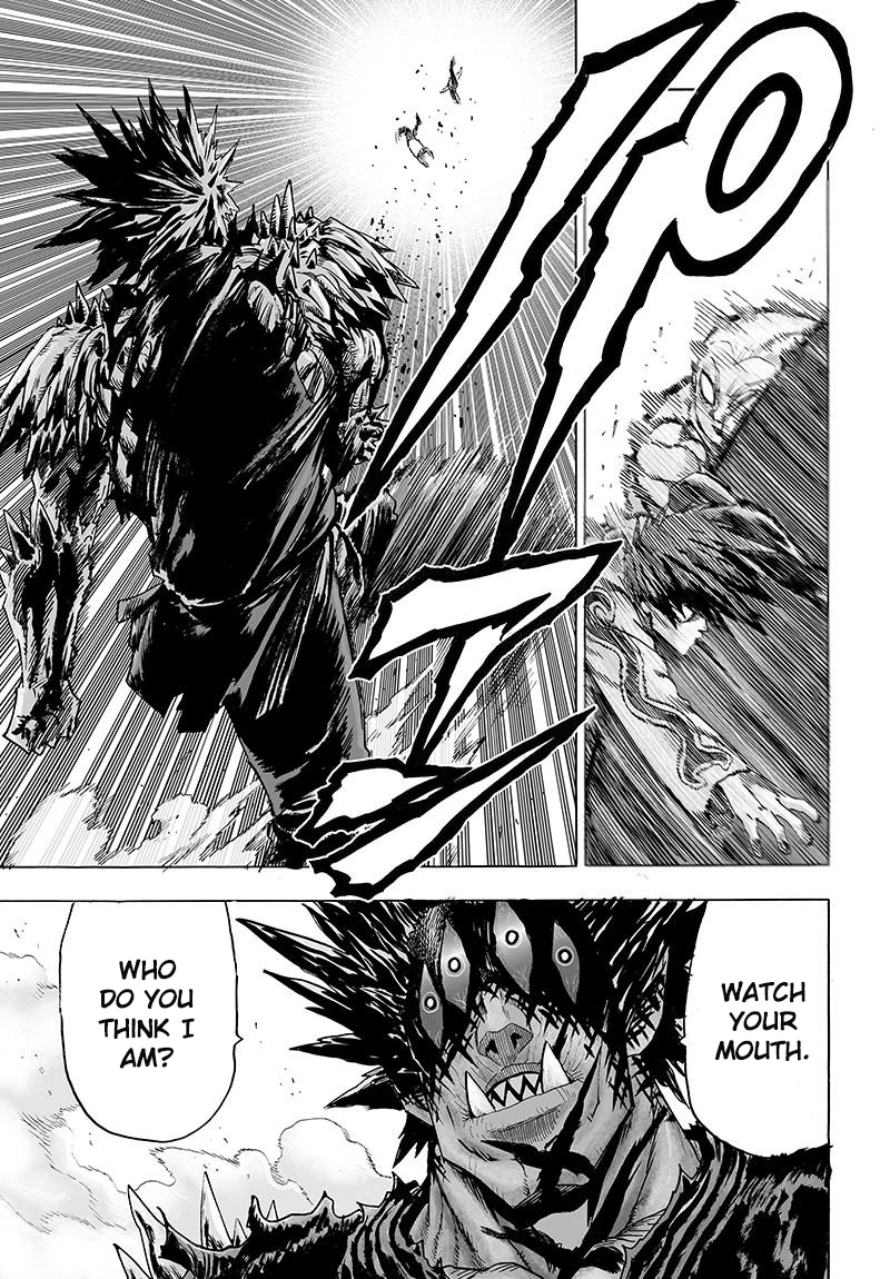 One Punch Man Manga Chapter 72 page 5 - Monsterization scene