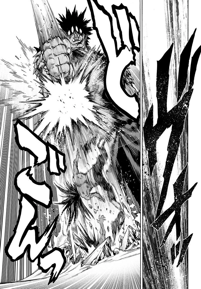 One Punch Man Manga Chapter 72 page 58 - Monsterization scene