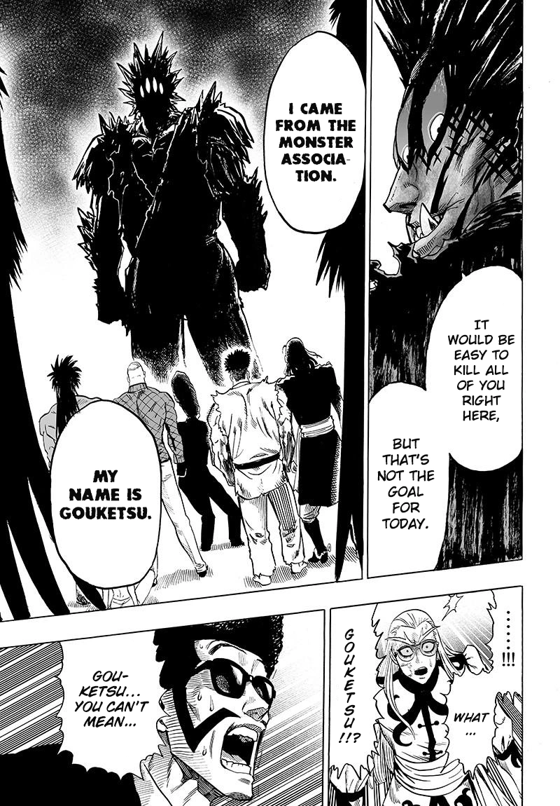 One Punch Man Manga Chapter 72 page 7 - Monsterization scene
