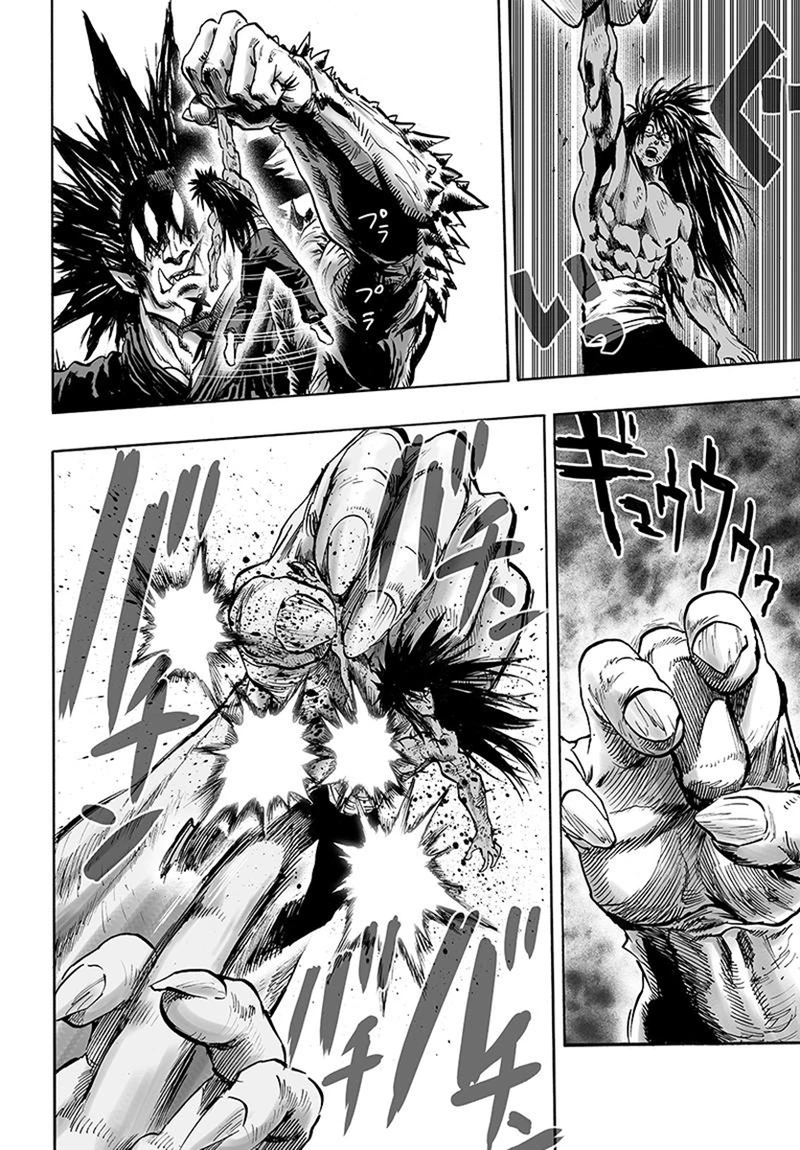 One Punch Man Manga Chapter 73 page 15 - Resistance of the Strong scene