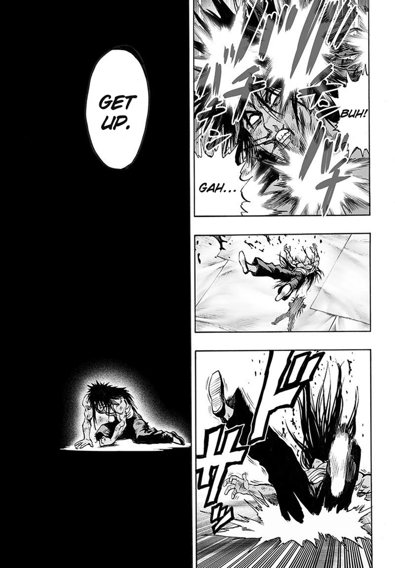 One Punch Man Manga Chapter 73 page 16 - Resistance of the Strong scene