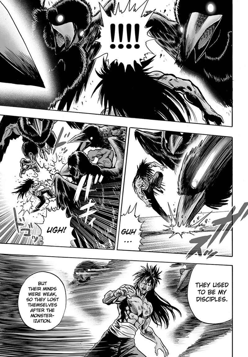 One Punch Man Manga Chapter 73 page 20 - Resistance of the Strong scene