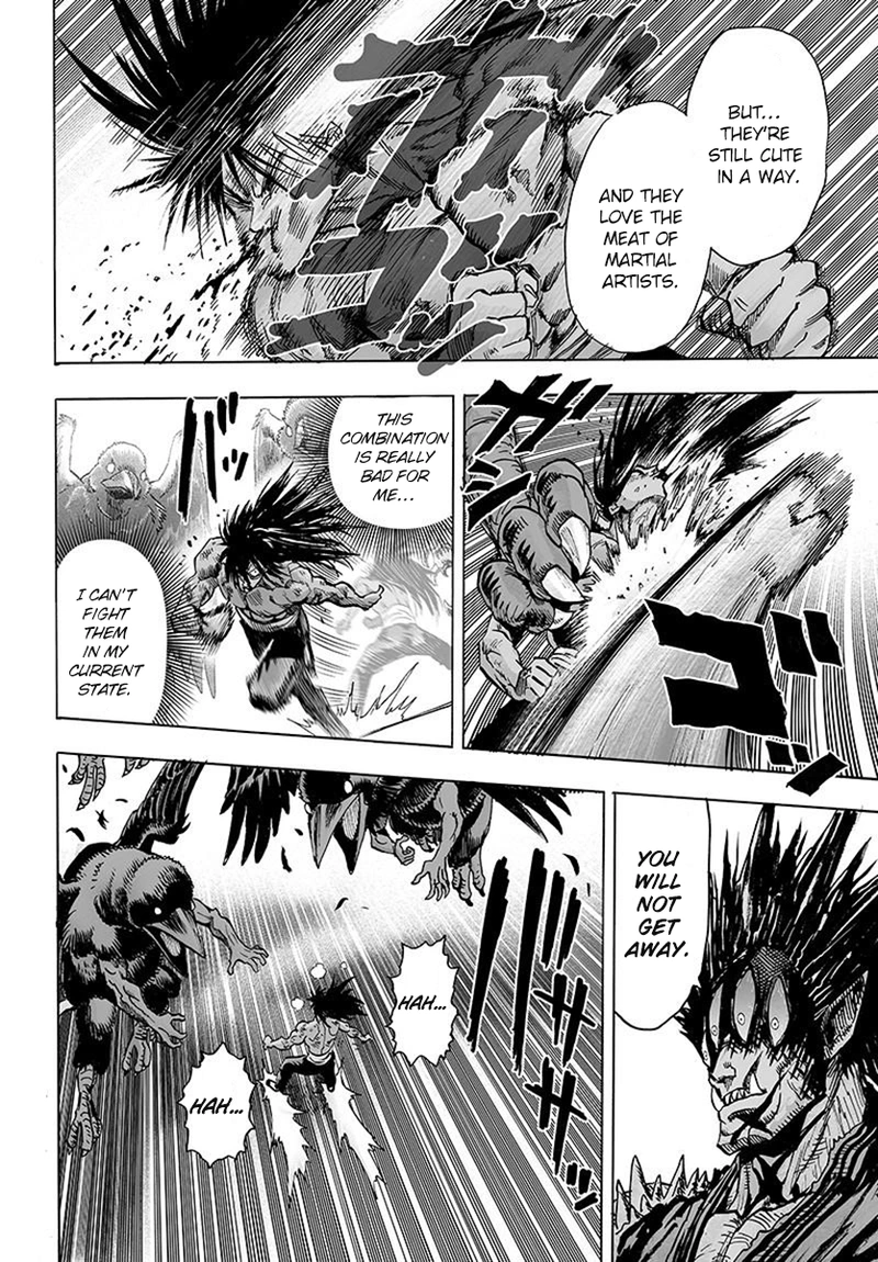 One Punch Man Manga Chapter 73 page 21 - Resistance of the Strong scene