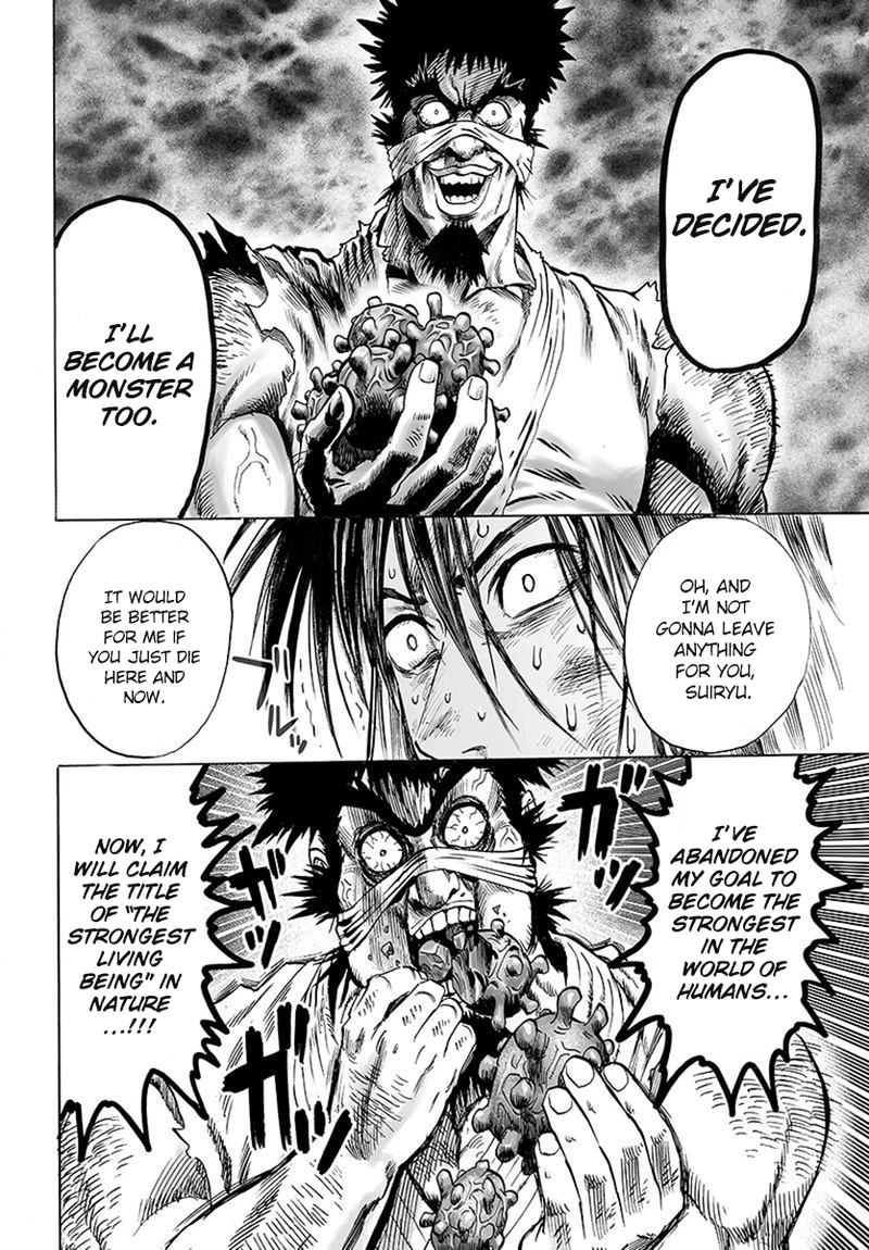 One Punch Man Manga Chapter 73 page 25 - Resistance of the Strong scene