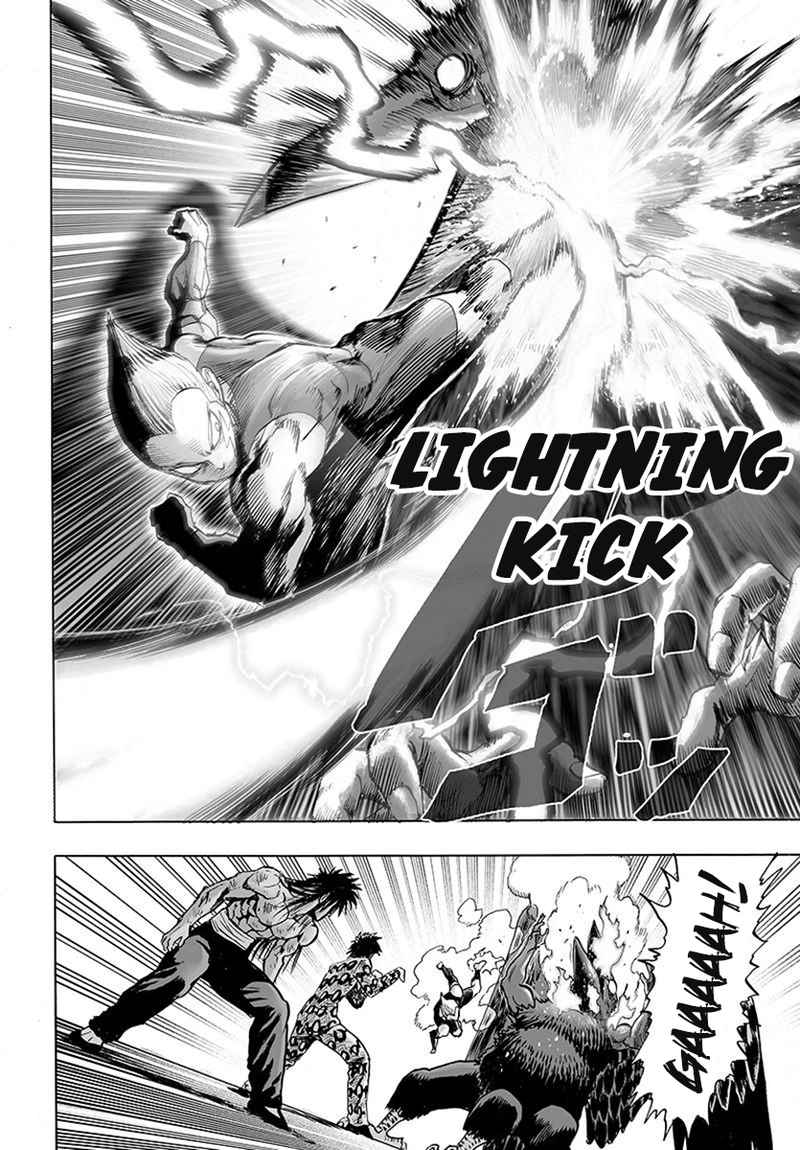 One Punch Man Manga Chapter 73 page 29 - Resistance of the Strong scene