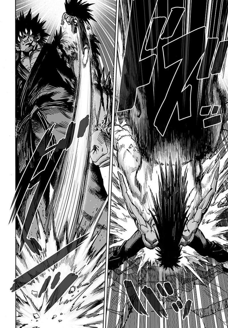 One Punch Man Manga Chapter 73 page 3 - Resistance of the Strong scene