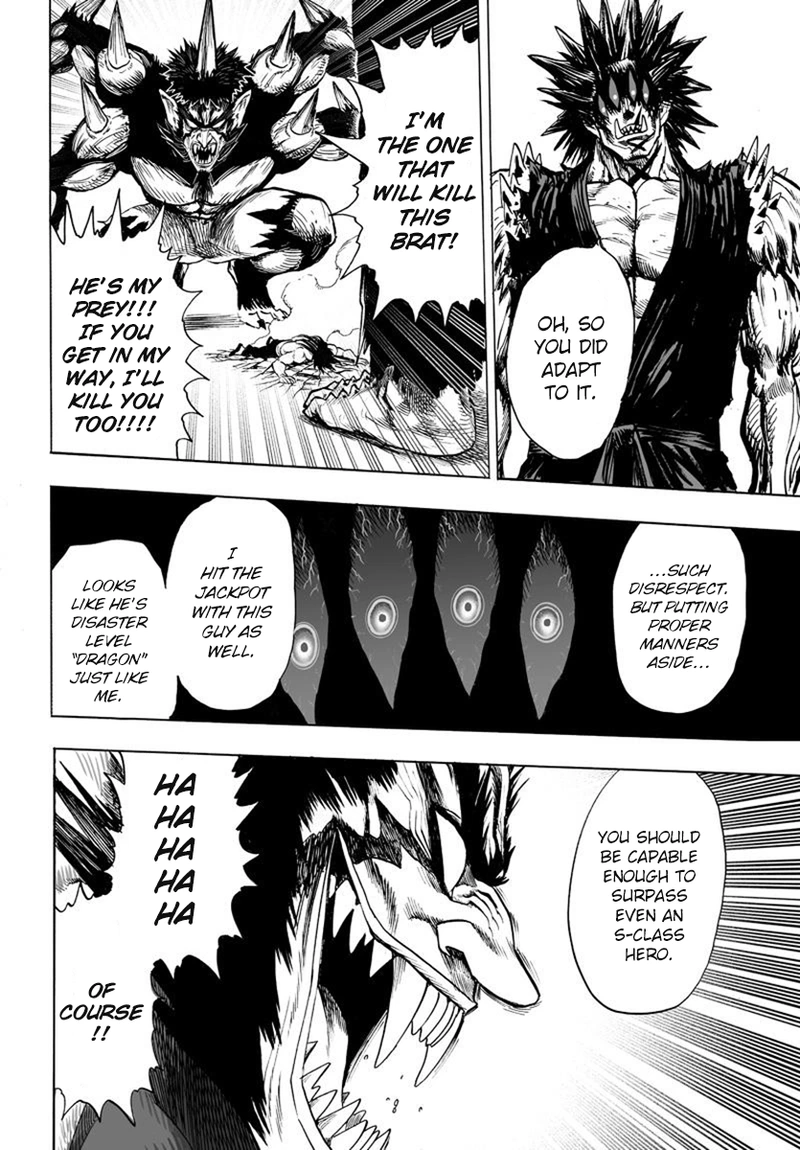 One Punch Man Manga Chapter 73 page 42 - Resistance of the Strong scene