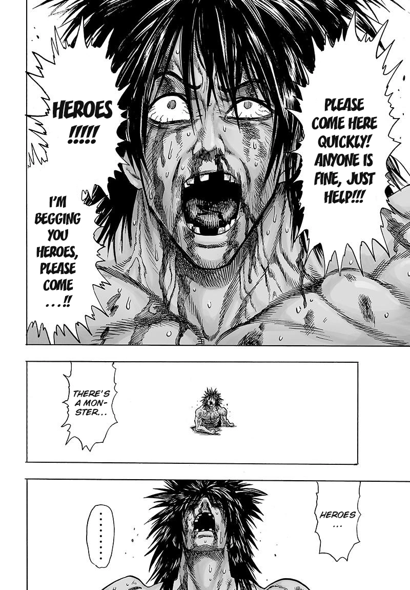 One Punch Man Manga Chapter 74.2 page 13 - Depths of Despair (Part 2) scene