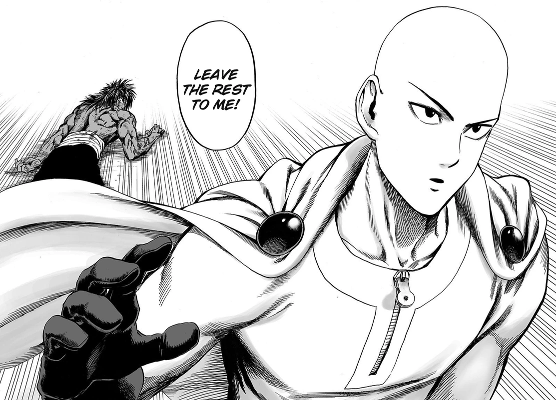 One Punch Man Manga Chapter 74.2 page 23 - Depths of Despair (Part 2) scene