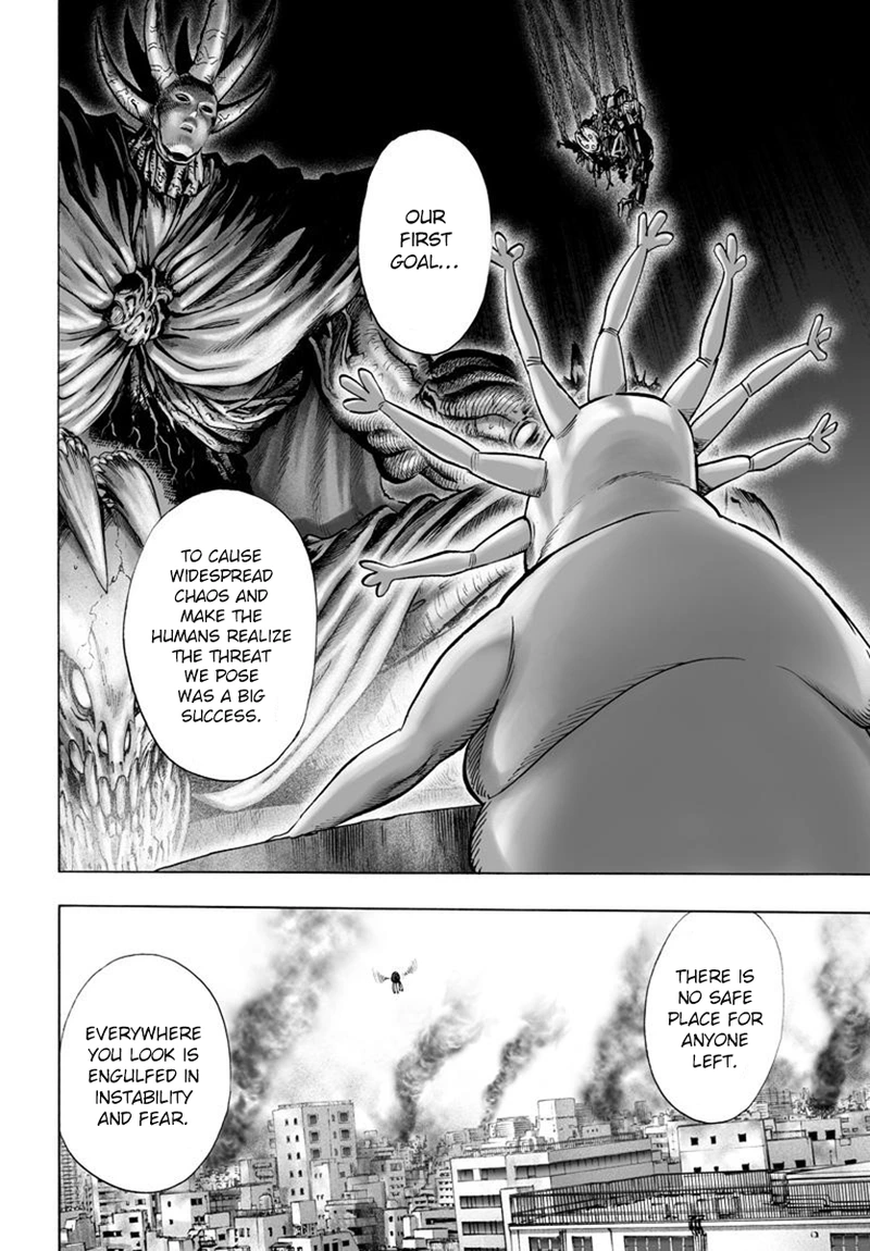 One Punch Man Manga Chapter 74 page 2 - Depths of Despair scene