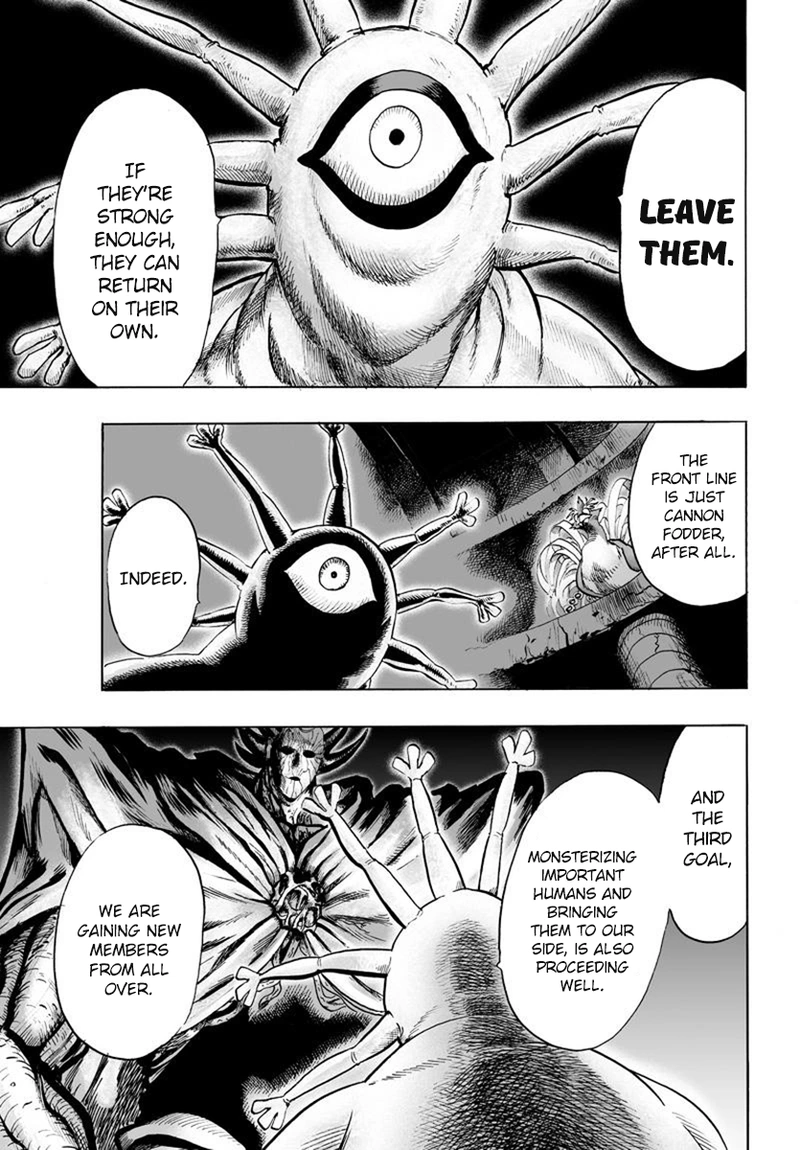 One Punch Man Manga Chapter 74 page 5 - Depths of Despair scene