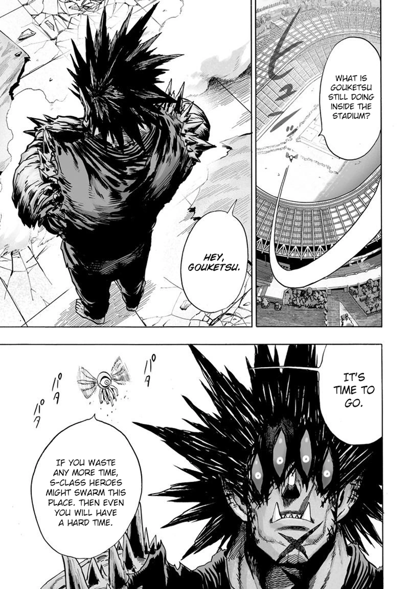 One Punch Man Manga Chapter 74 page 7 - Depths of Despair scene