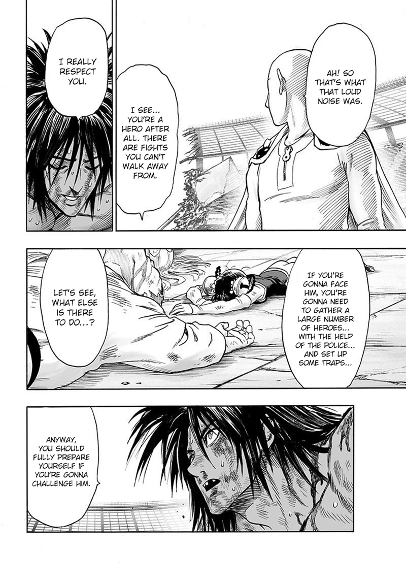 One Punch Man Manga Chapter 75 page 24 - Foul scene