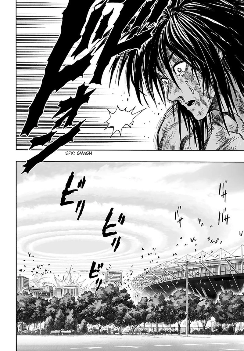 One Punch Man Manga Chapter 75 page 30 - Foul scene