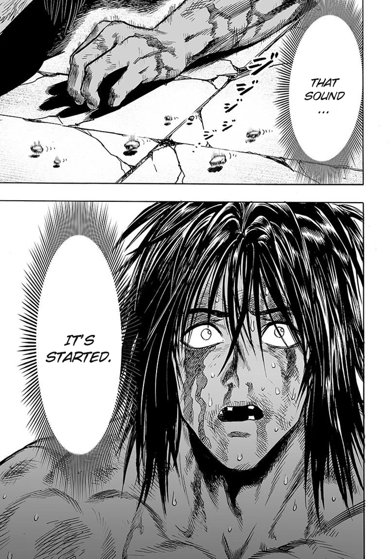 One Punch Man Manga Chapter 75 page 31 - Foul scene