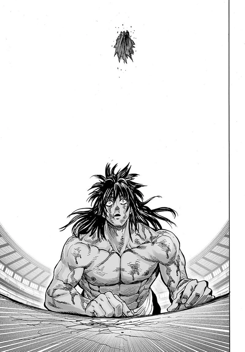 One Punch Man Manga Chapter 75 page 34 - Foul scene