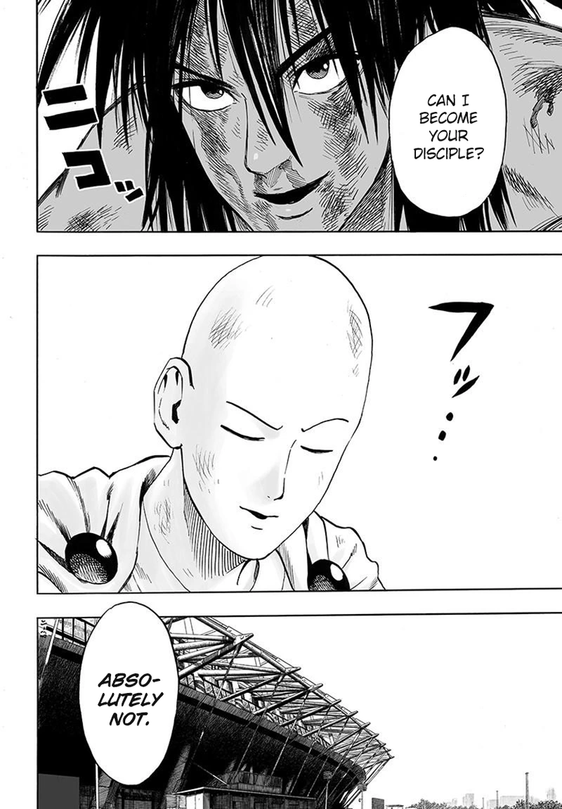 One Punch Man Manga Chapter 75 page 40 - Foul scene