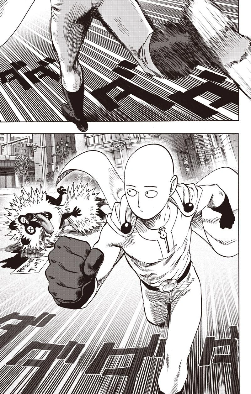 One Punch Man Manga Chapter 76 page 11 - Stagnation and Growth scene