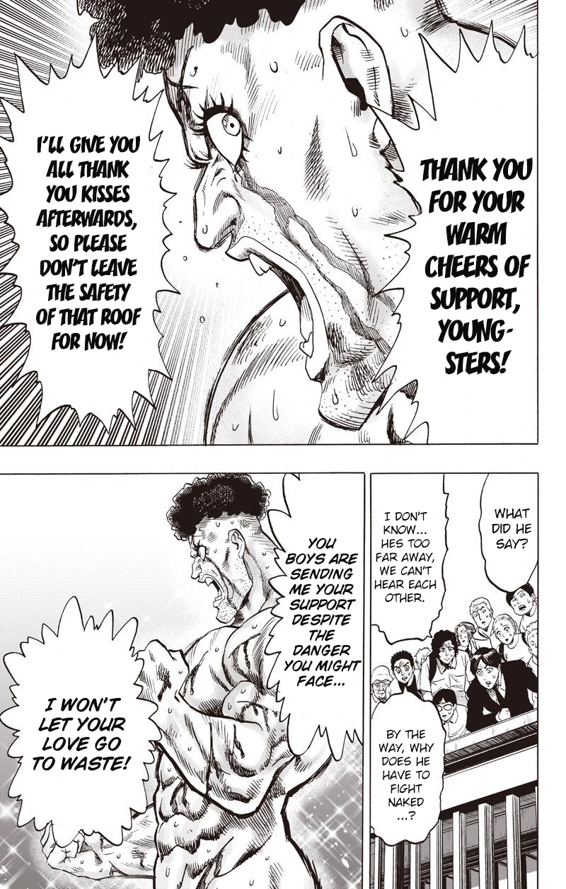 One Punch Man Manga Chapter 76 page 5 - Stagnation and Growth scene