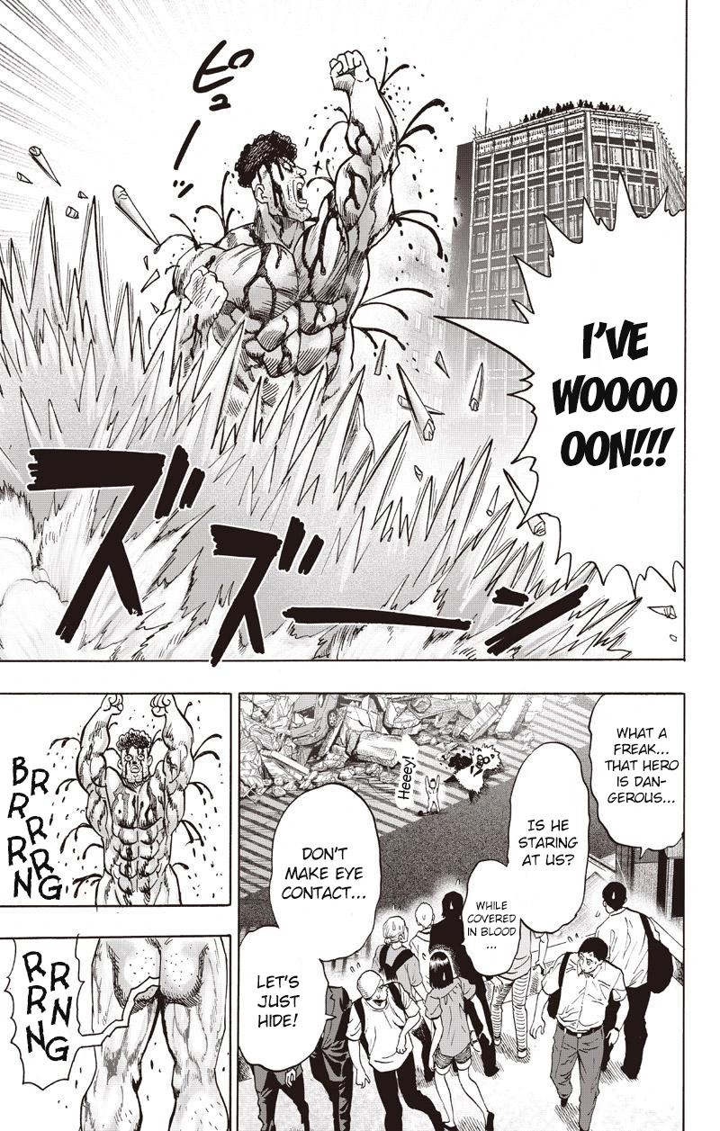 One Punch Man Manga Chapter 76 page 9 - Stagnation and Growth scene