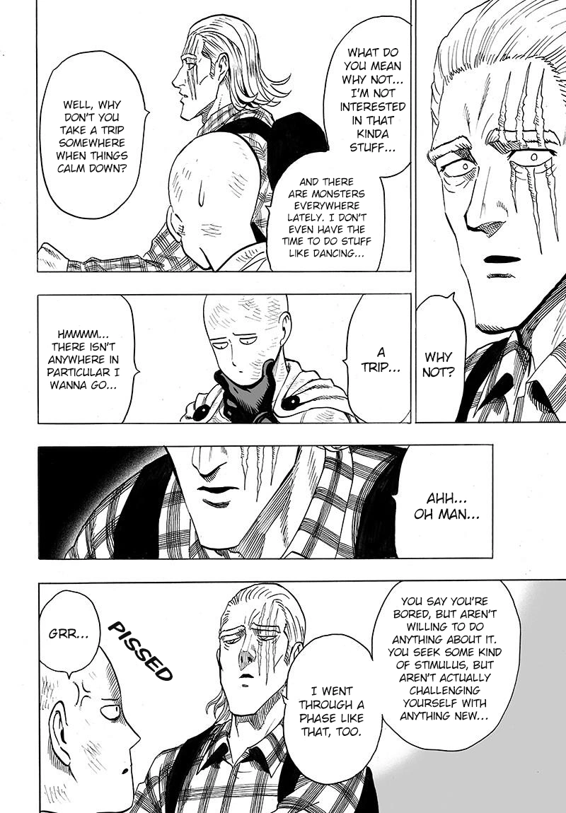 One Punch Man Manga Chapter 77 page 10 - Bored As Usual scene