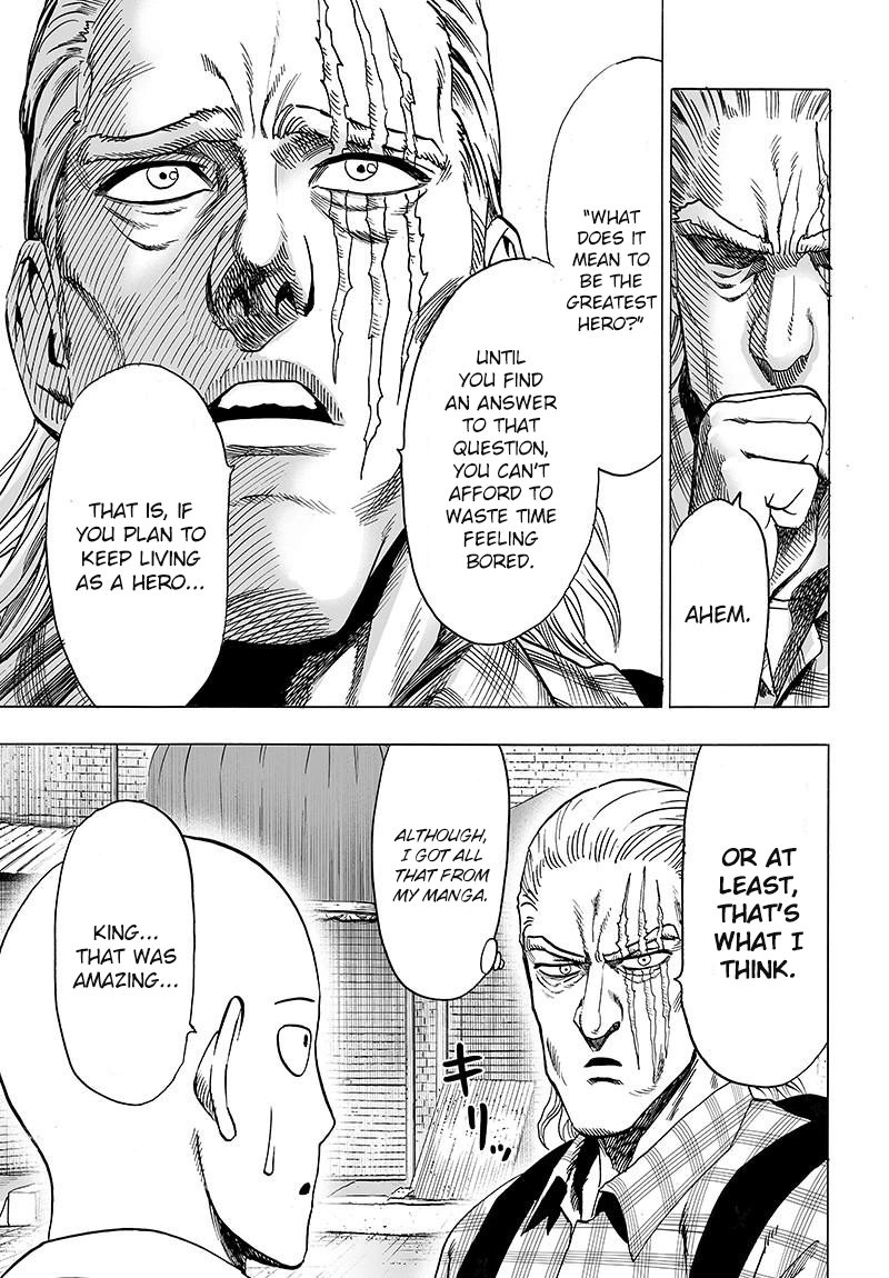 One Punch Man Manga Chapter 77 page 13 - Bored As Usual scene