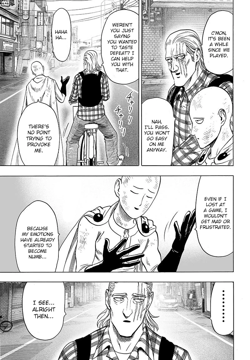 One Punch Man Manga Chapter 77 page 15 - Bored As Usual scene