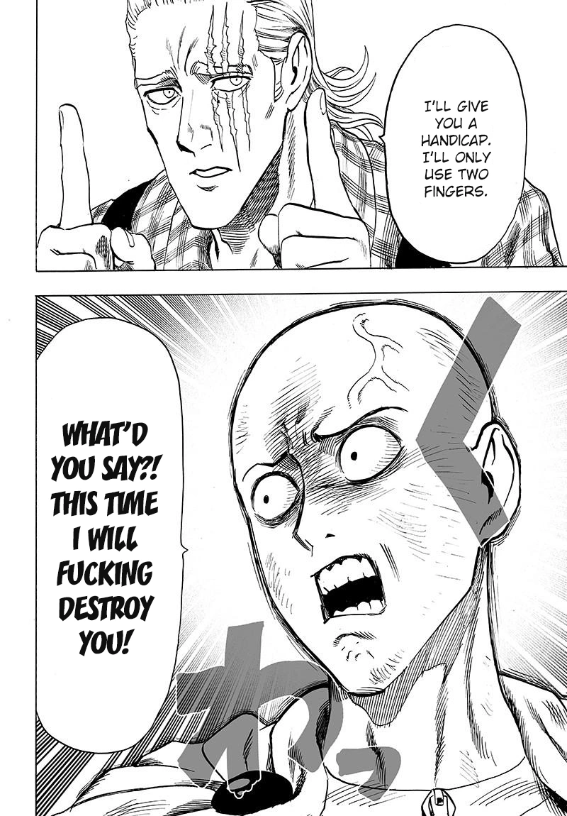 One Punch Man Manga Chapter 77 page 16 - Bored As Usual scene