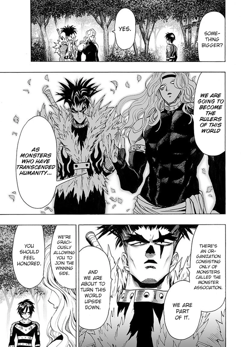 One Punch Man Manga Chapter 78 page 15 - Those Who Move In The Dark scene