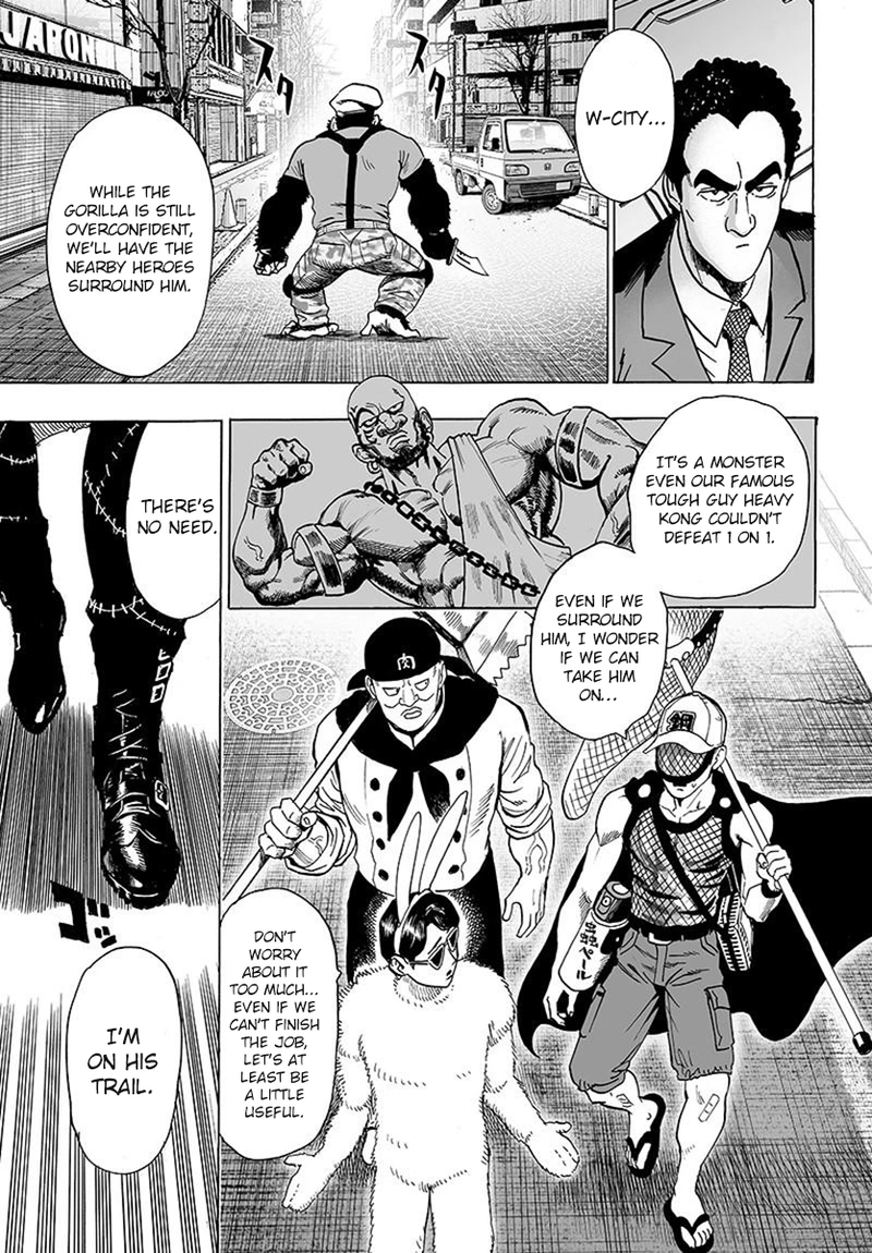 One Punch Man Manga Chapter 78 page 27 - Those Who Move In The Dark scene