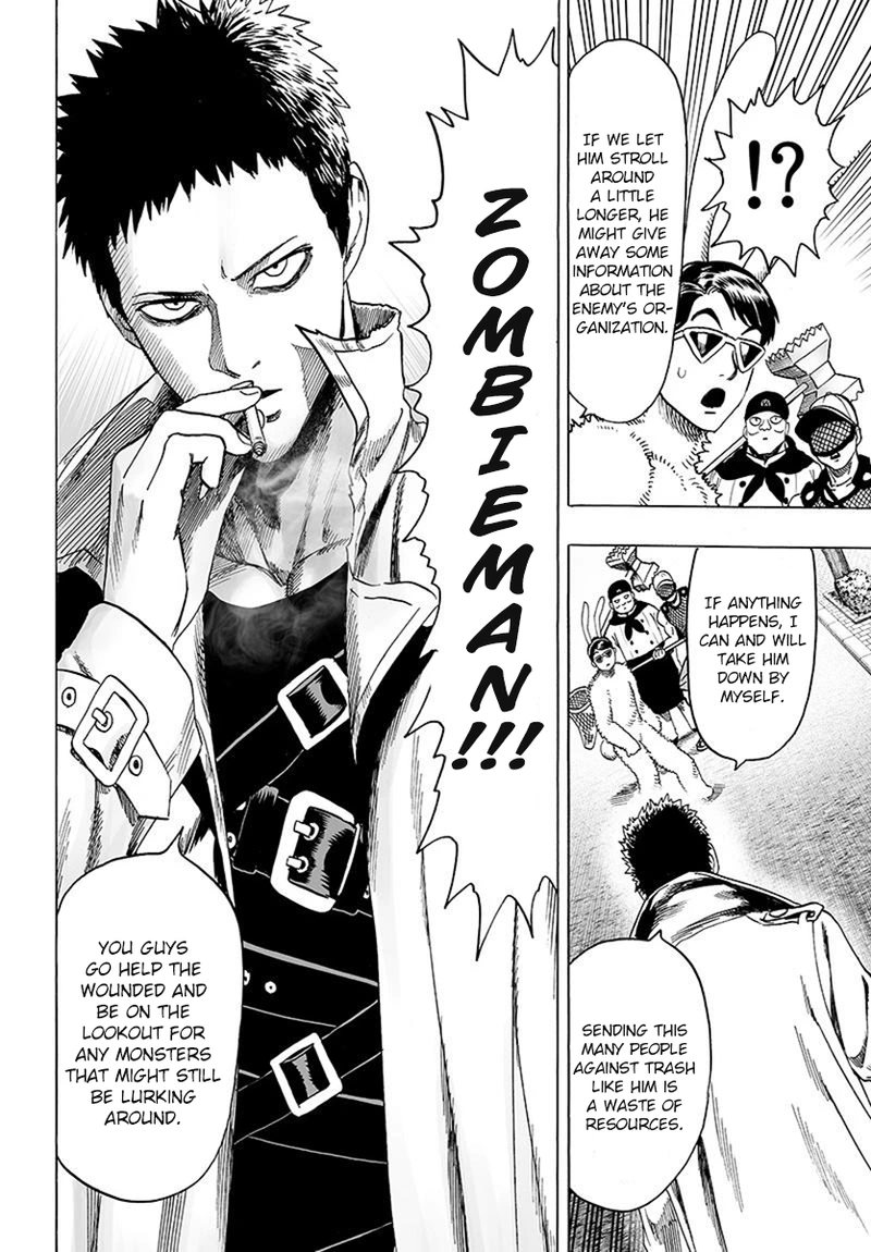 One Punch Man Manga Chapter 78 page 28 - Those Who Move In The Dark scene