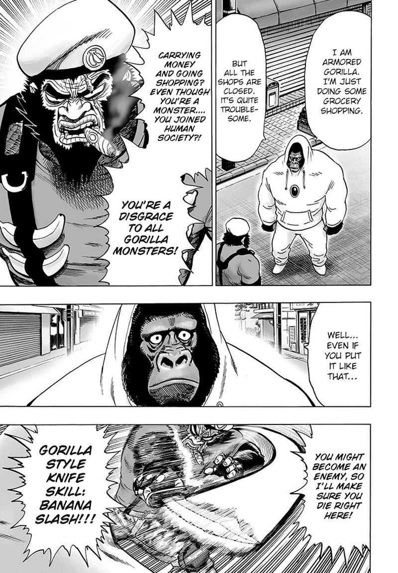 One Punch Man Manga Chapter 78 page 33 - Those Who Move In The Dark scene