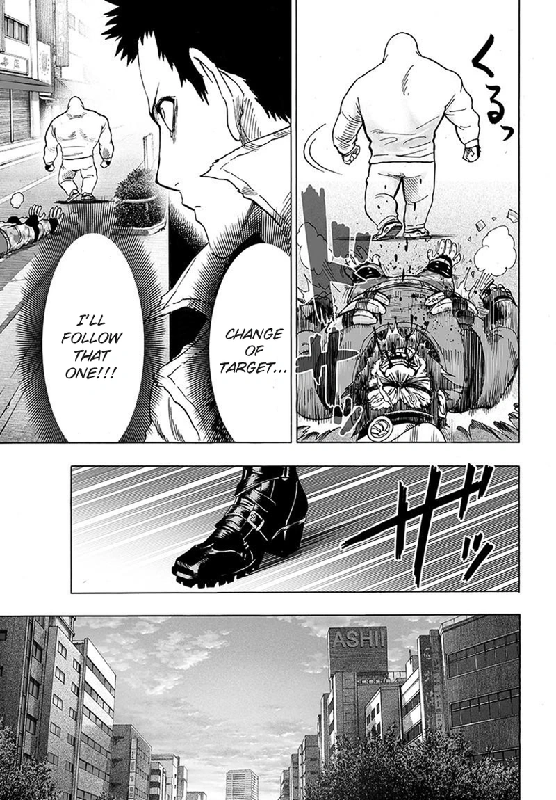One Punch Man Manga Chapter 78 page 35 - Those Who Move In The Dark scene