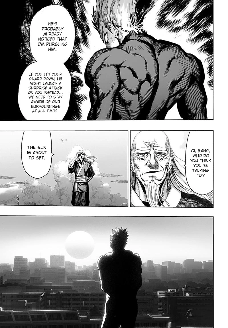One Punch Man Manga Chapter 78 page 37 - Those Who Move In The Dark scene