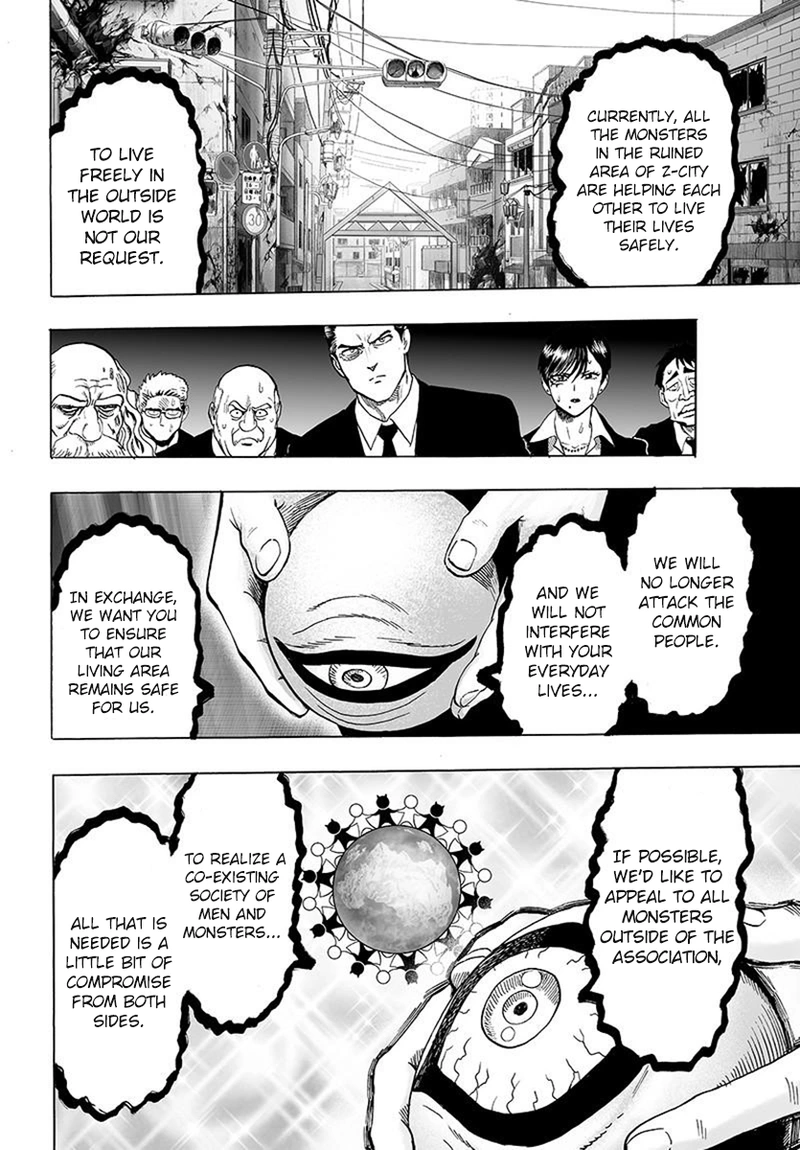 One Punch Man Manga Chapter 79 page 12 - Infinite Combo scene