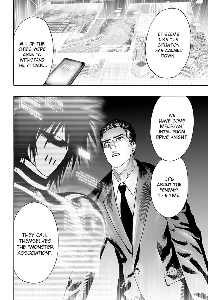 One Punch Man Manga Chapter 79 page 2 - Infinite Combo scene