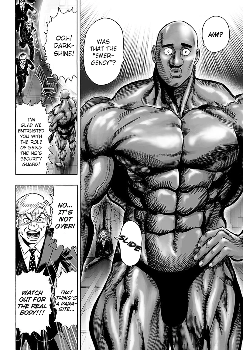 One Punch Man Manga Chapter 79 page 20 - Infinite Combo scene