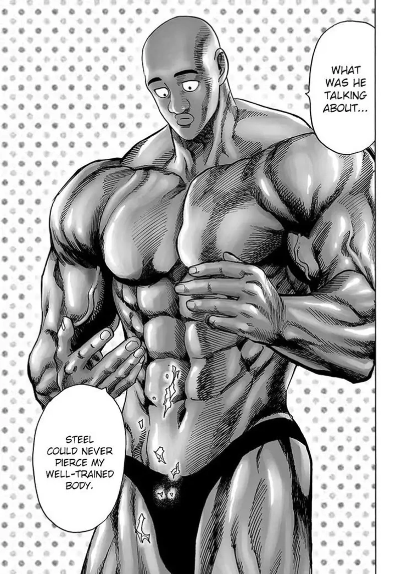 One Punch Man Manga Chapter 79 page 23 - Infinite Combo scene