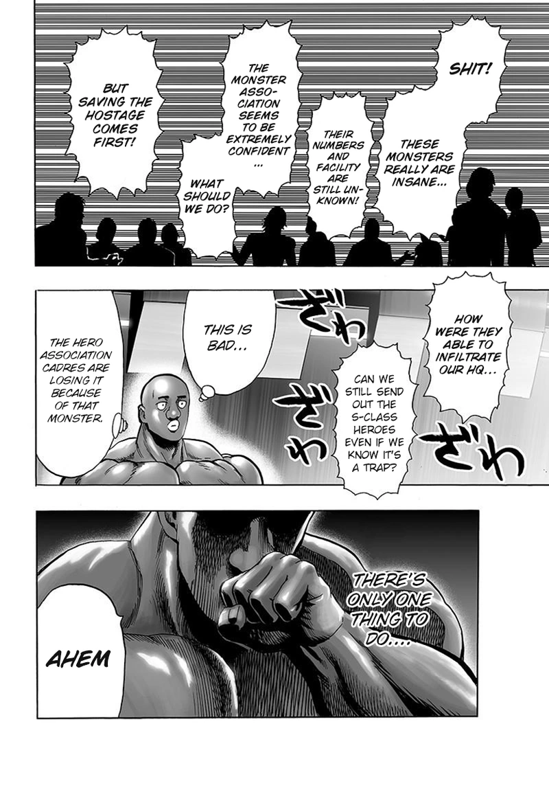 One Punch Man Manga Chapter 79 page 24 - Infinite Combo scene