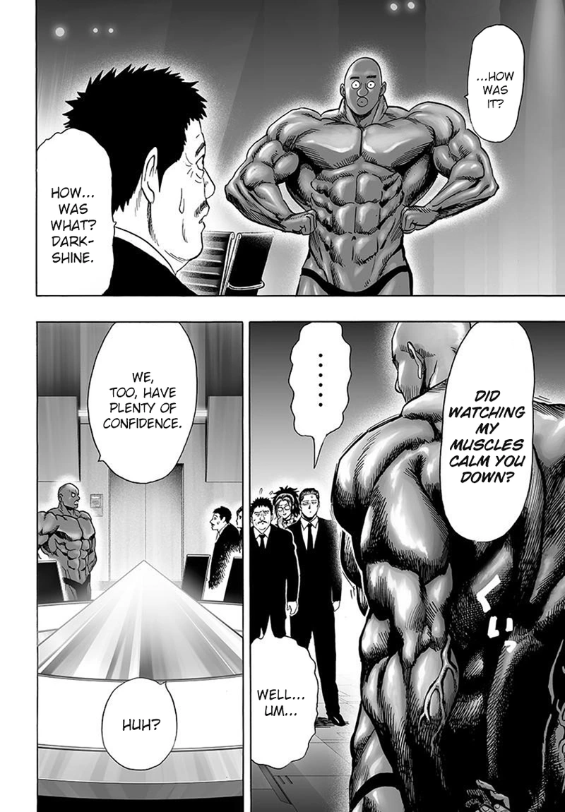 One Punch Man Manga Chapter 79 page 26 - Infinite Combo scene