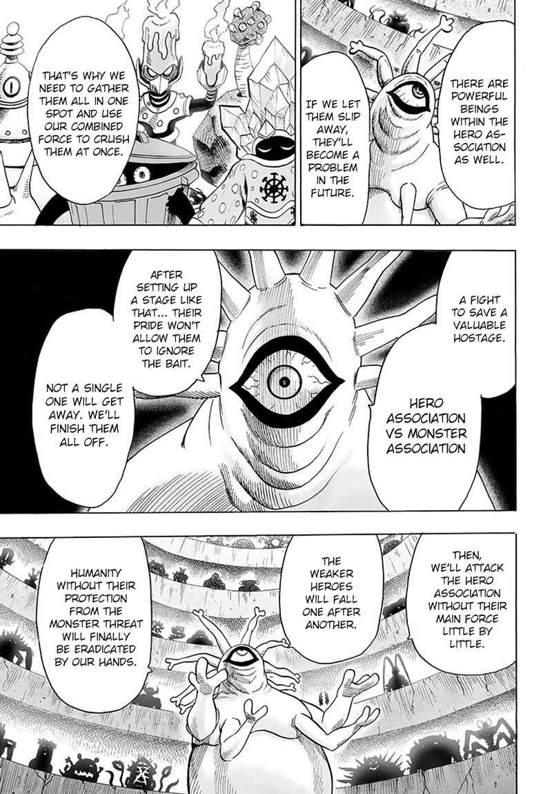 One Punch Man Manga Chapter 79 page 29 - Infinite Combo scene