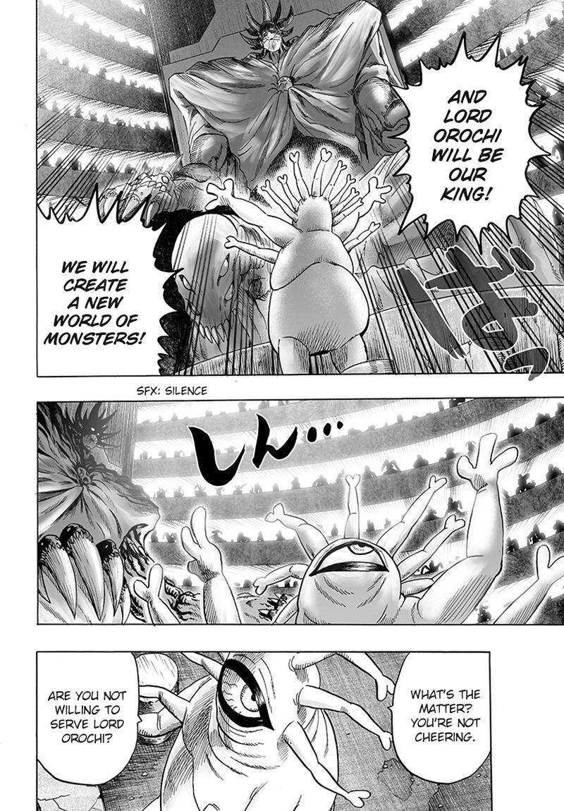 One Punch Man Manga Chapter 79 page 30 - Infinite Combo scene