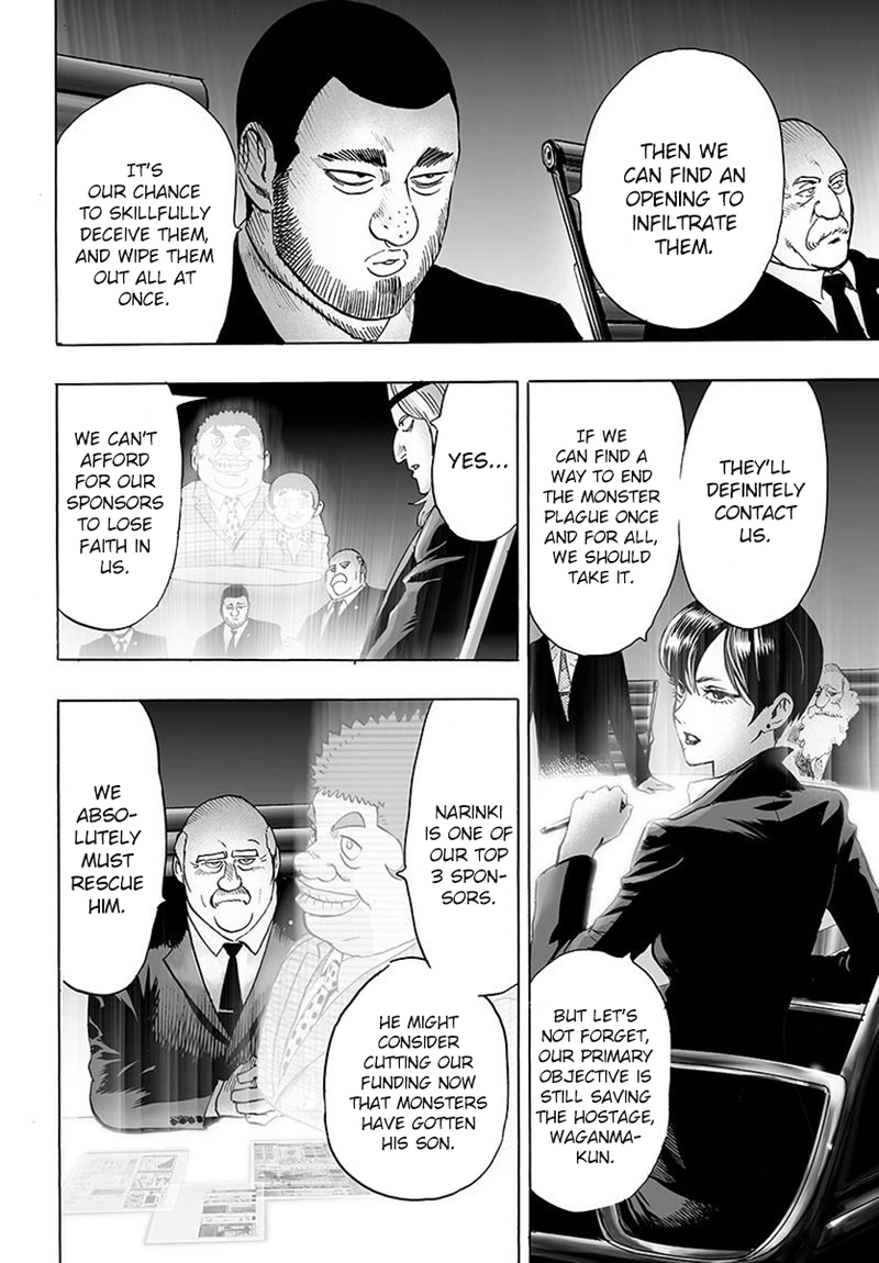 One Punch Man Manga Chapter 79 page 6 - Infinite Combo scene