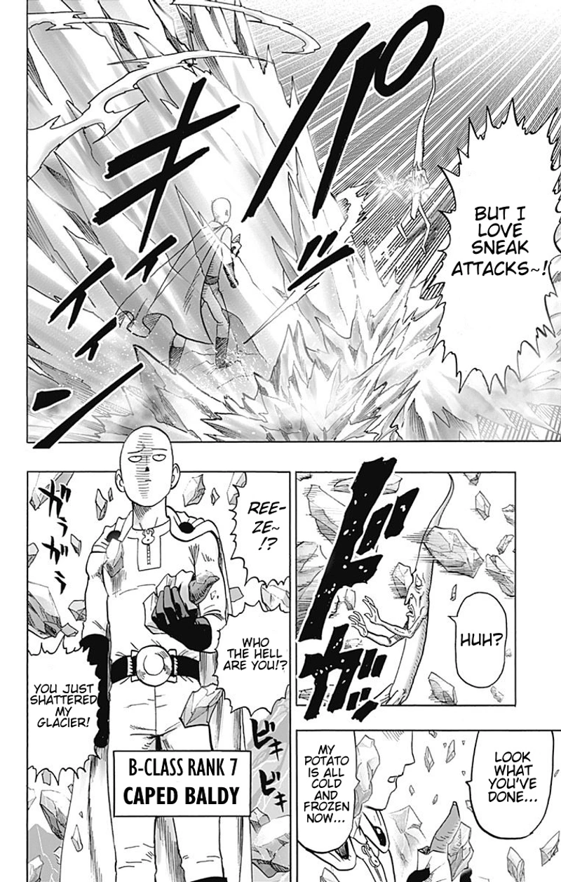 One Punch Man Manga Chapter 80.6 page 13 - Disaster Level | Volume 15 Extras scene