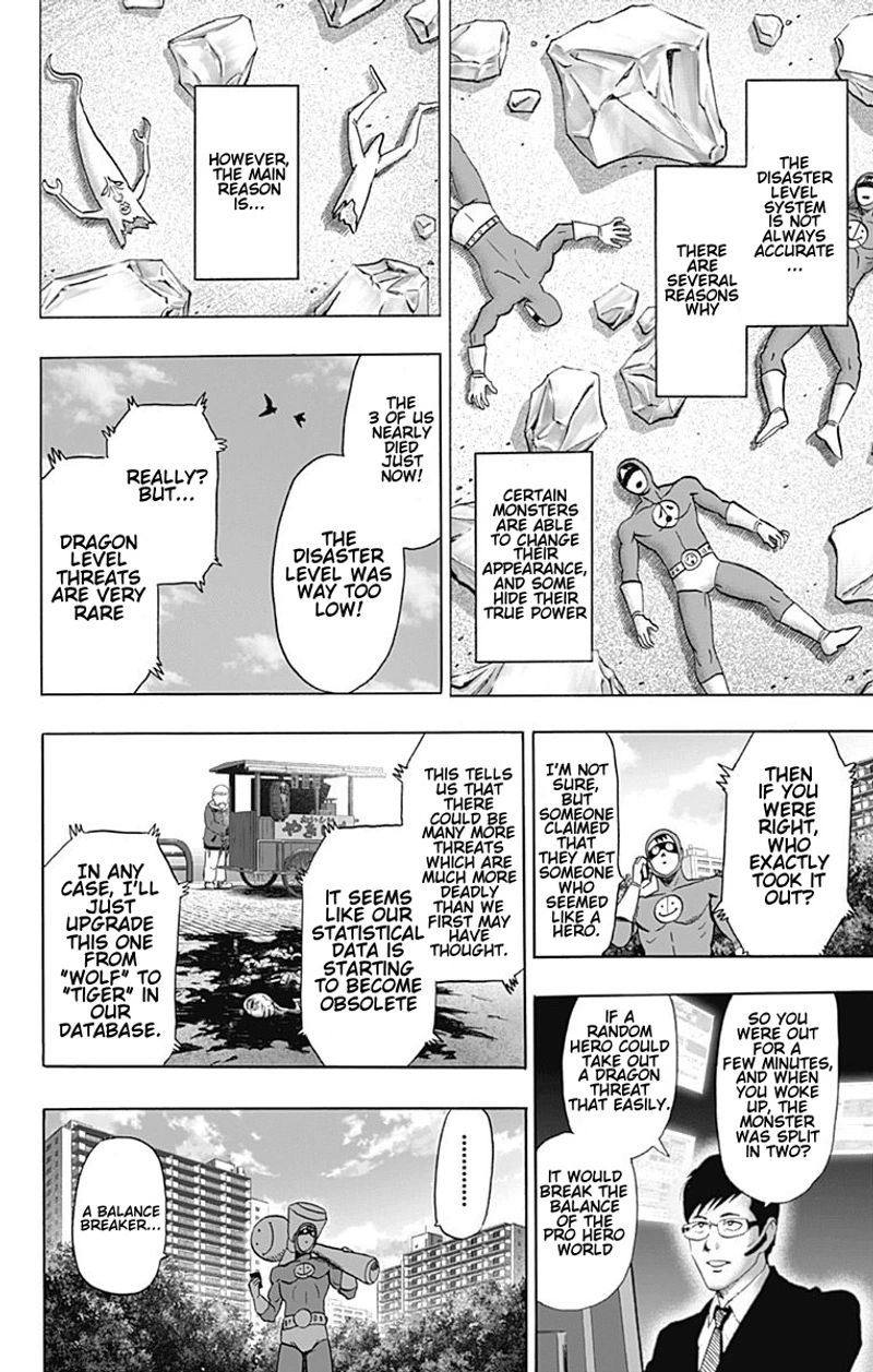 One Punch Man Manga Chapter 80.6 page 15 - Disaster Level | Volume 15 Extras scene