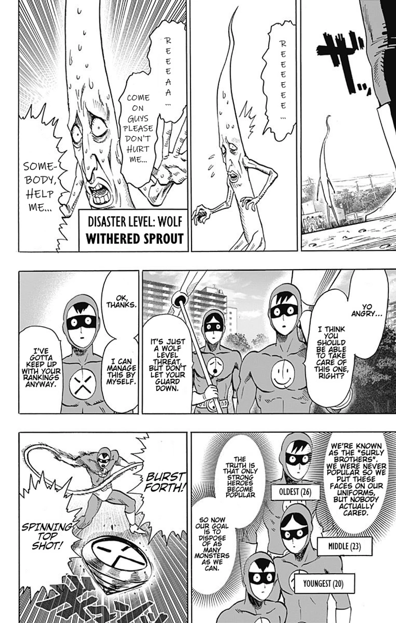 One Punch Man Manga Chapter 80.6 page 7 - Disaster Level | Volume 15 Extras scene