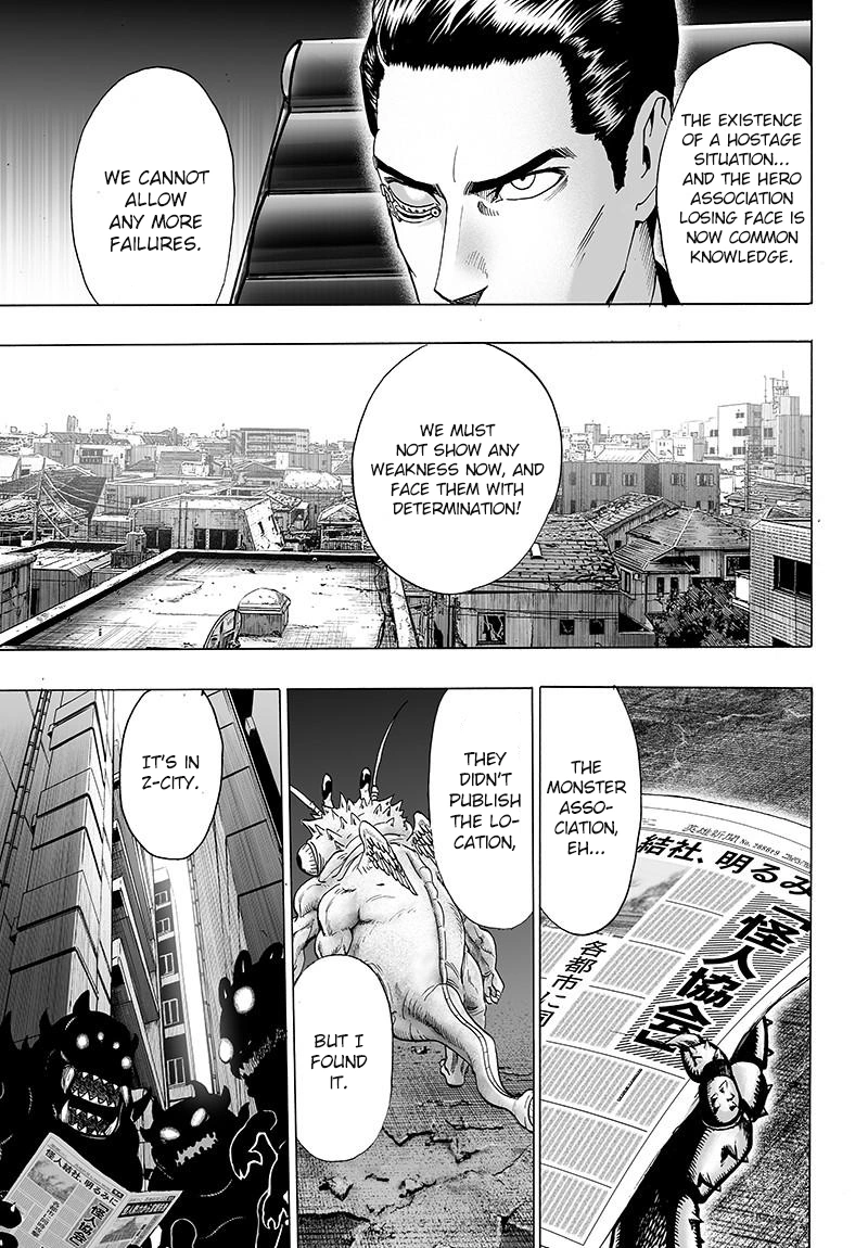 One Punch Man Manga Chapter 80 page 13 - Surrounded scene