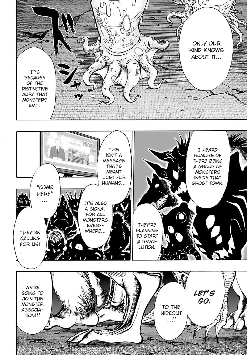 One Punch Man Manga Chapter 80 page 14 - Surrounded scene