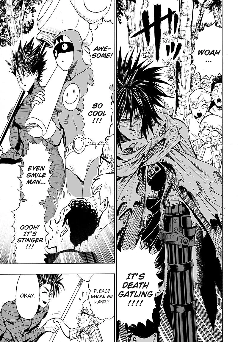 One Punch Man Manga Chapter 80 page 26 - Surrounded scene